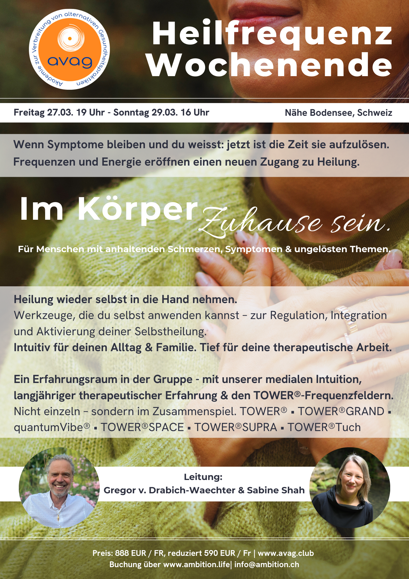 AVAG Heilfrequenz Wochenende