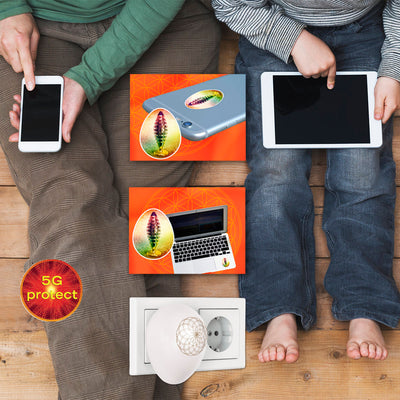 Familien-Paket harmonei® als Elektrosmog-Schutz für zu Hause, Handy, Laptop, PC und WLAN-Router bei ambition.life bestellen.