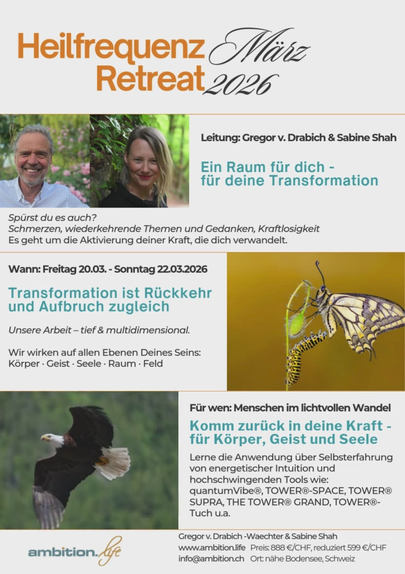 HEILKREIS-WOCHENENDE - 03-26 Heilfrequenz-Retreat
