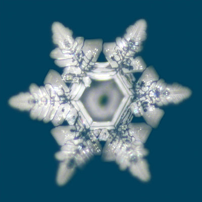 hexagonaler Wasserkristall